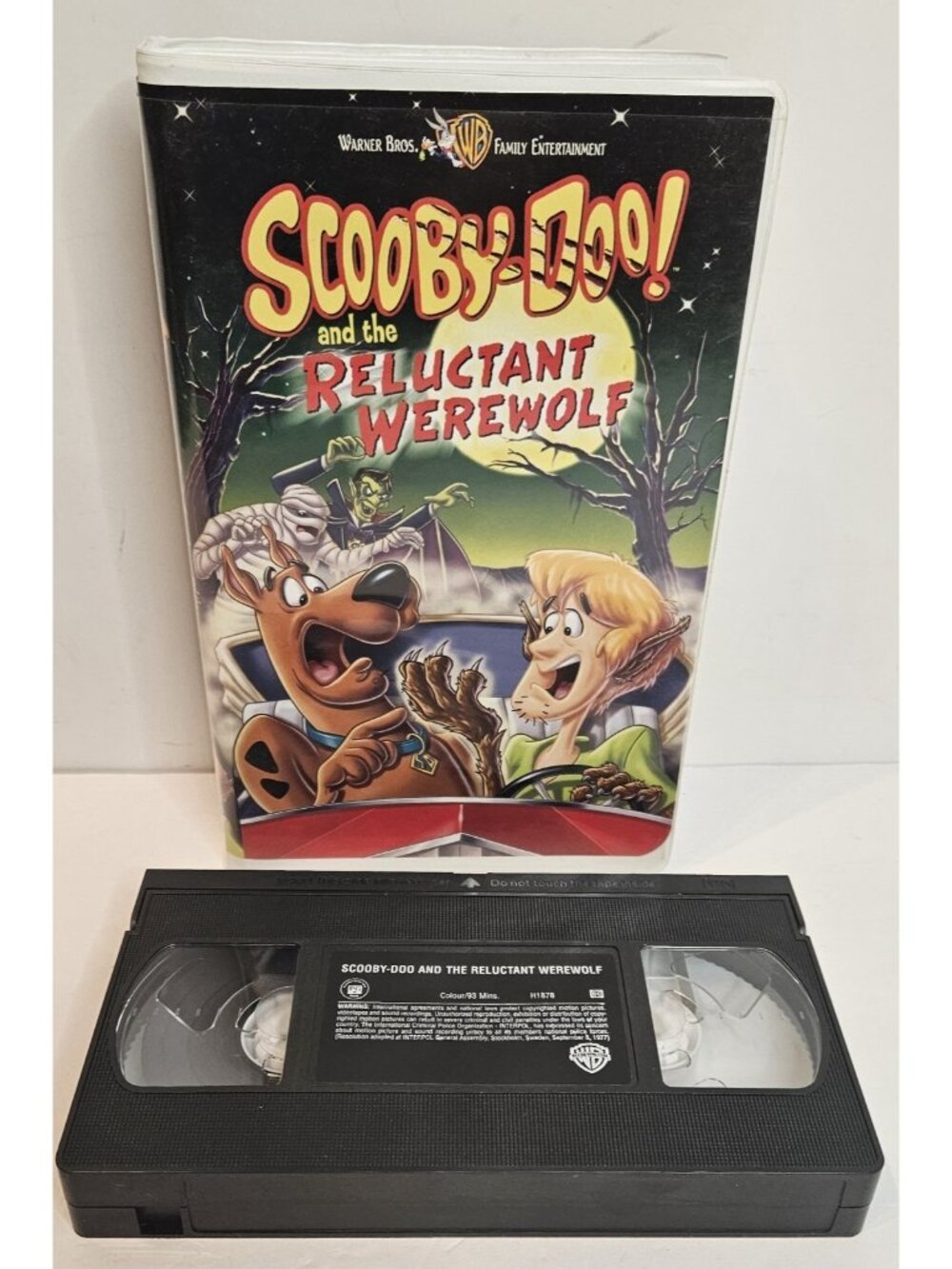 Scooby-Doo and the Reluctant Werewolf VHS 2002 Clamshell - Warner Bros.